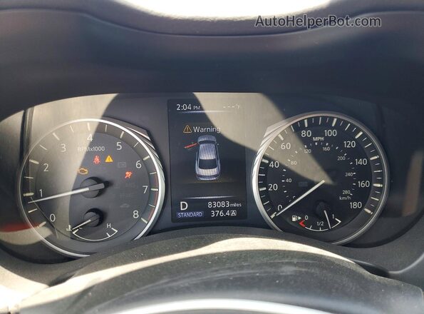 JN1CV7AP2JM241347 2018 INFINITI Q50 Gray Widok zestawu wskaźników