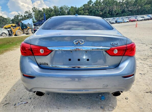 JN1CV7AP3GM200735 2016 INFINITI Q50 Teal Widok z tyłu