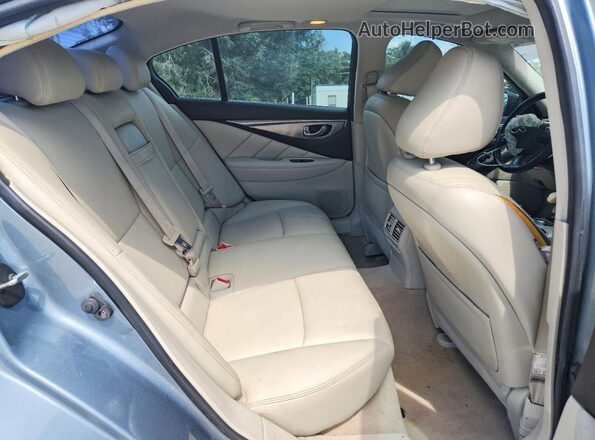 JN1CV7AP3GM200735 2016 INFINITI Q50 Teal Widok tylnych siedzeń