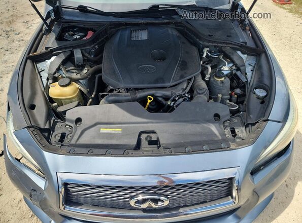 JN1CV7AP3GM200735 2016 INFINITI Q50 Teal Widok wnętrza z tyłu