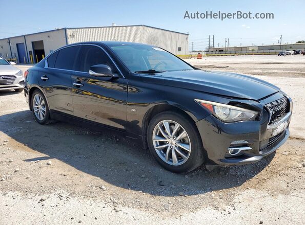 JN1CV7AP3HM640309 2017 INFINITI Q50 Black Передня права чверть