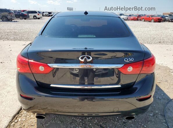 JN1CV7AP3HM640309 2017 INFINITI Q50 Black Вид ззаду