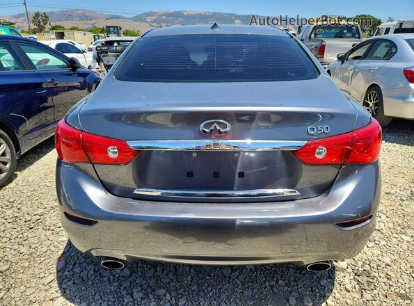 JN1CV7AP4HM641064 2017 INFINITI Q50 Угольный Вид сзади