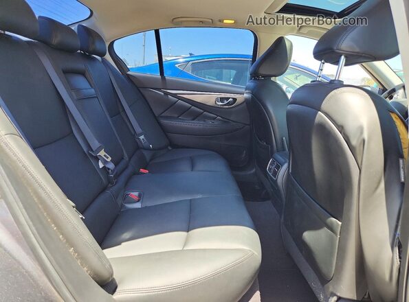 JN1CV7AP4HM641064 2017 INFINITI Q50 Угольный Вид задних сидений