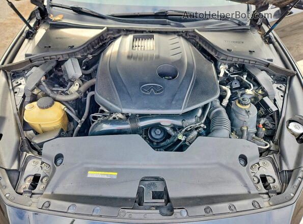 JN1CV7AP5JM241150 2018 INFINITI Q50 Black Սալոնի հետևի տեսք
