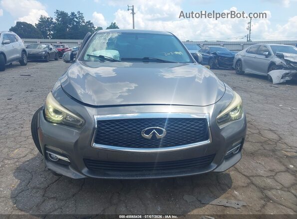 JN1CV7AP6GM202334 2016 INFINITI Q50 Gray Widok zestawu wskaźników