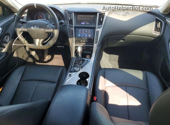 JN1CV7AP6GM202558 2016 INFINITI Q50 Silver Առջևի վահանակի տեսք