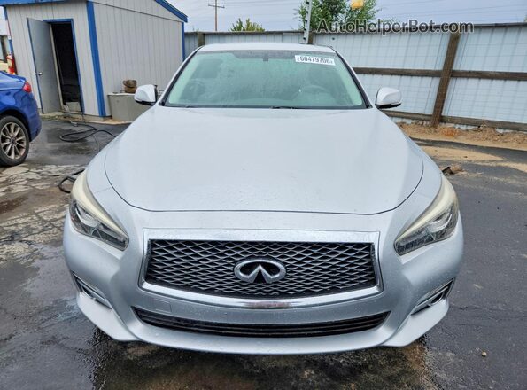 JN1CV7AP6GM202558 2016 INFINITI Q50 Silver Դիմացի տեսք