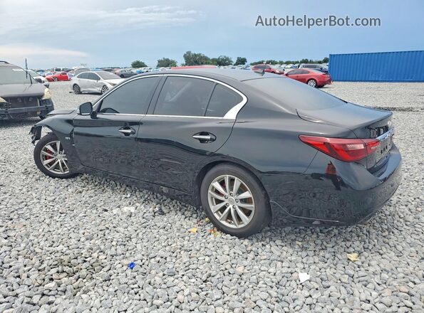 JN1CV7AP7JM240551 2018 INFINITI Q50 Black Rear left