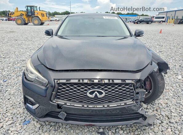 JN1CV7AP7JM240551 2018 INFINITI Q50 Black Front view