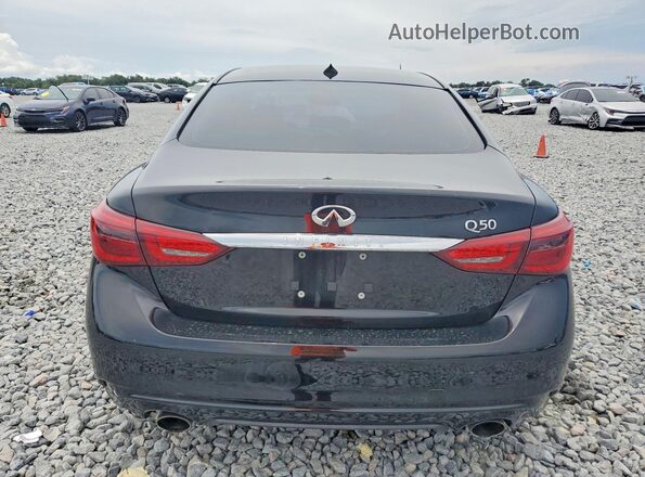 JN1CV7AP7JM240551 2018 INFINITI Q50 Black Rear view