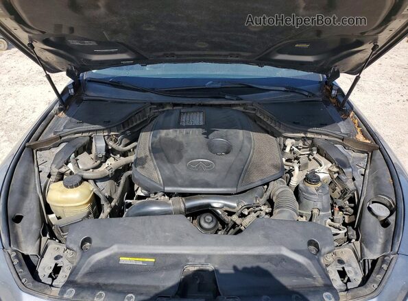 JN1CV7AP8HM640578 2017 INFINITI Q50 Серый Вид задней части салона