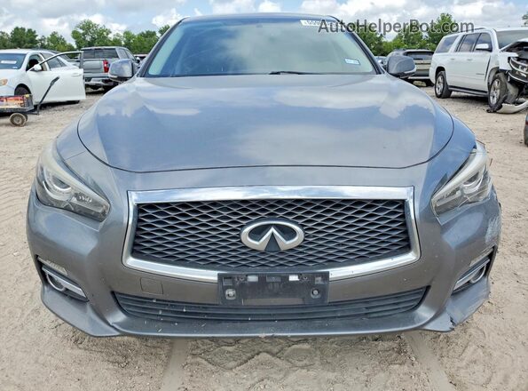 JN1CV7AP8HM640578 2017 INFINITI Q50 Серый Вид спереди