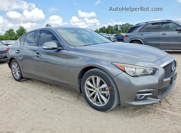 JN1CV7AP8HM640578 2017 INFINITI Q50 Серый Передняя правая четверть