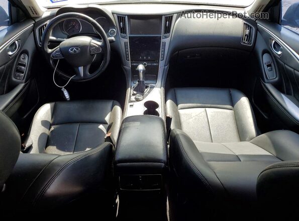 JN1CV7AP8HM640578 2017 INFINITI Q50 Серый Вид панели приборов
