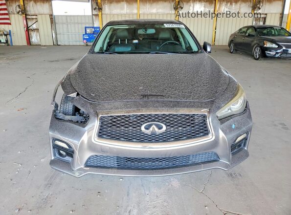 JN1CV7AP8HM640922 2017 INFINITI Q50 Gray Vista frontal
