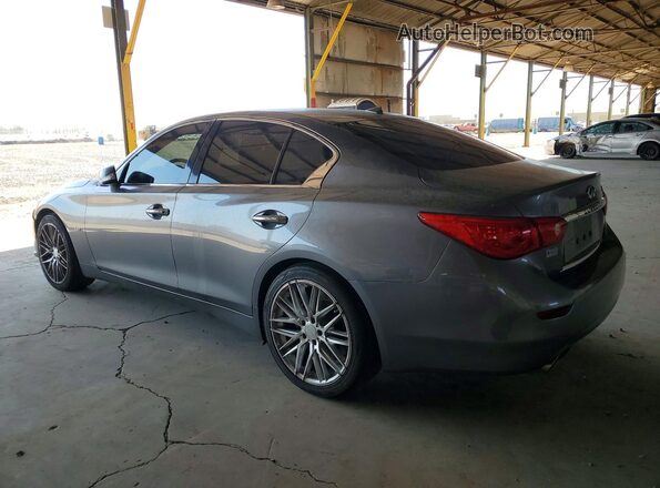 JN1CV7AP8HM640922 2017 INFINITI Q50 Gray Trasero izquierdo