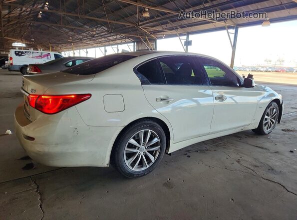 JN1CV7AP8HM642427 2017 INFINITI Q50 White Հետևի աջ
