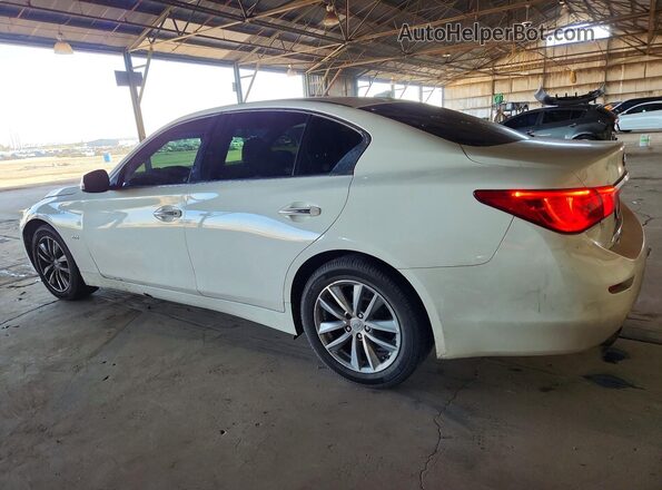 JN1CV7AP8HM642427 2017 INFINITI Q50 White Հետևի ձախ