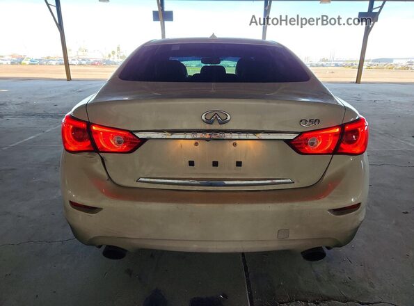 JN1CV7AP8HM642427 2017 INFINITI Q50 White Հետևի տեսք