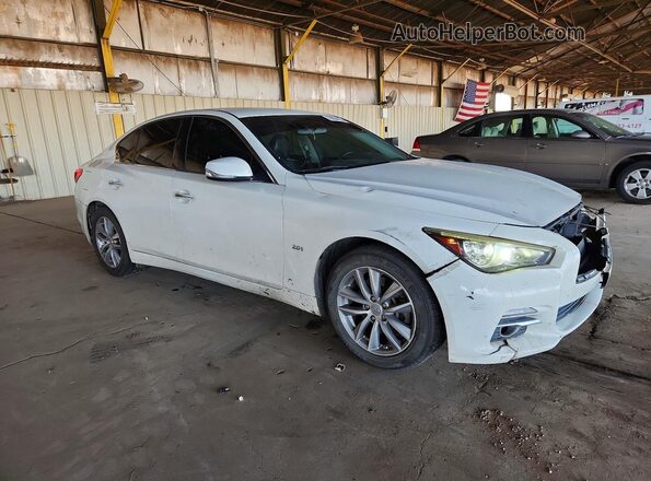 JN1CV7AP8HM642427 2017 INFINITI Q50 White Առջևի աջ