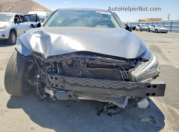 JN1CV7AP8JM240753 2018 INFINITI Q50 Gray წინა ხედი