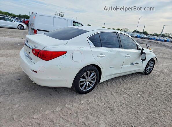 JN1CV7AP9HM641383 2017 INFINITI Q50 White Rear right