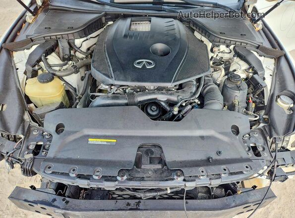 JN1CV7AP9HM641383 2017 INFINITI Q50 White Rear interior view