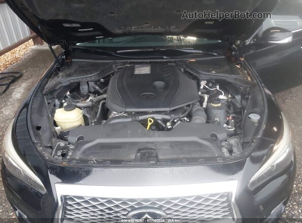JN1CV7AP9JM400090 2018 INFINITI Q50 Черный Вид сзади