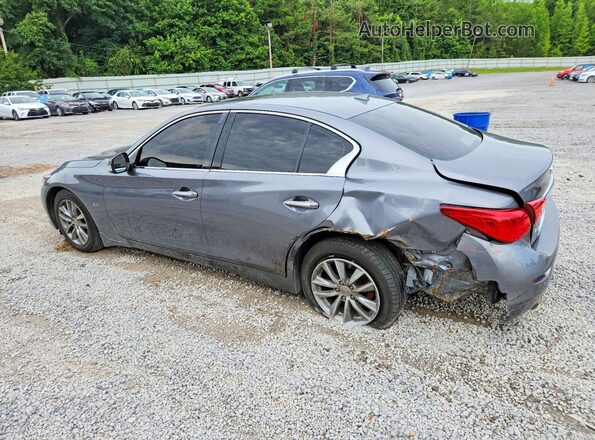 JN1CV7AR0HM682390 2017 INFINITI Q50 Серый Задняя левая четверть