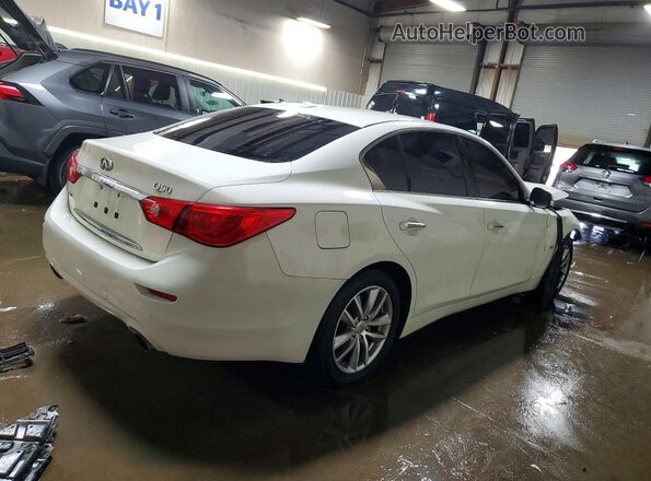 JN1CV7AR2HM680771 2017 INFINITI Q50 Белый Задняя правая четверть
