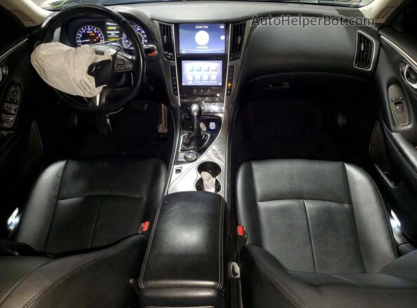 JN1CV7AR2HM680771 2017 INFINITI Q50 Белый Вид панели приборов