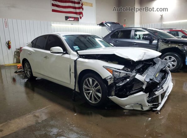 JN1CV7AR2HM680771 2017 INFINITI Q50 Белый Передняя правая четверть