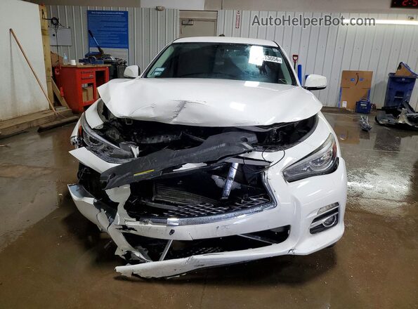 JN1CV7AR2HM680771 2017 INFINITI Q50 Белый Вид спереди
