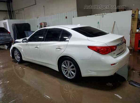 JN1CV7AR2HM680771 2017 INFINITI Q50 Белый Задняя левая четверть