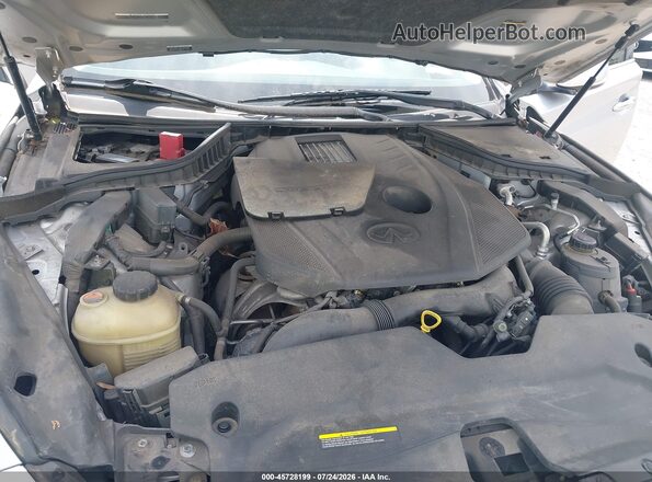 JN1CV7AR3GM253386 2016 INFINITI Q50 Silver უკანა ხედი