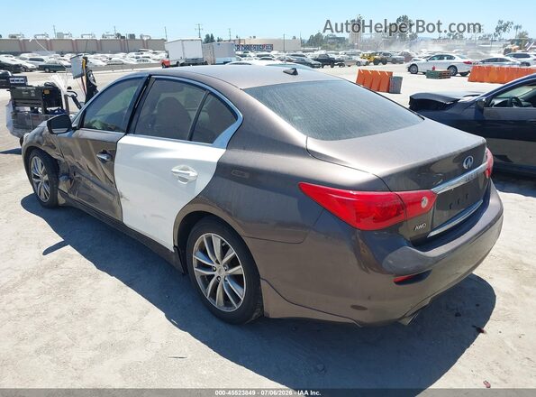 JN1CV7AR3HM681153 2017 INFINITI Q50 Gray უკანა მარცხენა