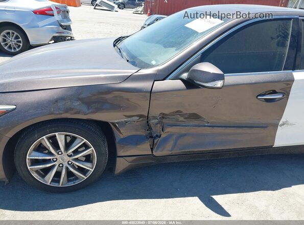 JN1CV7AR3HM681153 2017 INFINITI Q50 Gray წინა ხედი