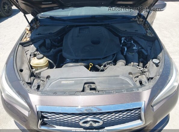 JN1CV7AR3HM681153 2017 INFINITI Q50 Gray უკანა ხედი