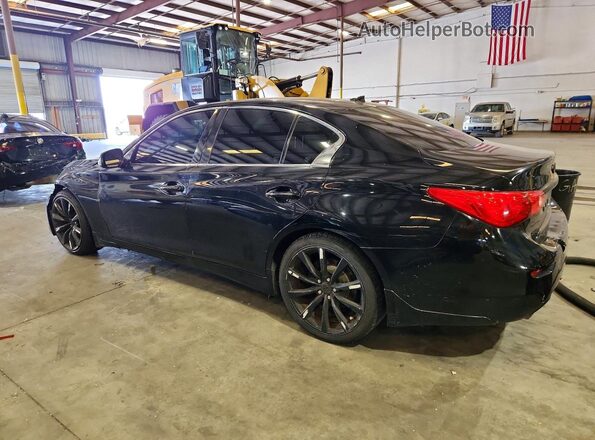 JN1CV7AR5HM680277 2017 INFINITI Q50 Black Задня ліва чверть