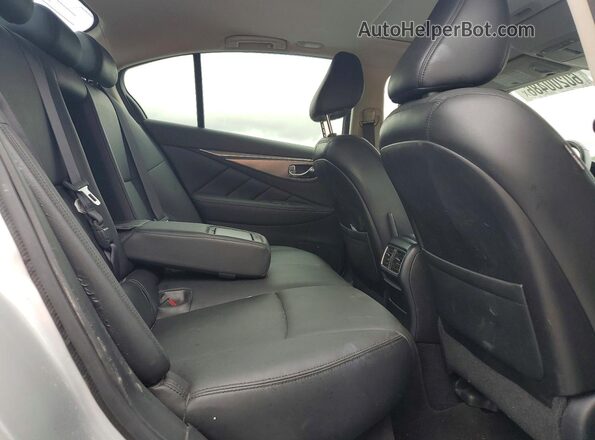 JN1CV7AR7HM682824 2017 INFINITI Q50 Silver Հետևի նստատեղերի տեսք