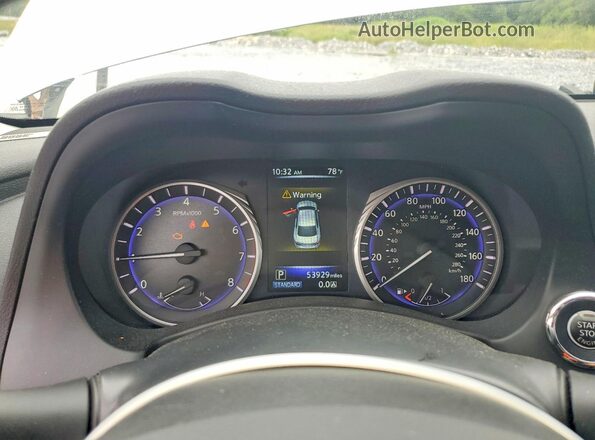 JN1CV7AR7HM682824 2017 INFINITI Q50 Silver Սարքավորումների վահանակի տեսք