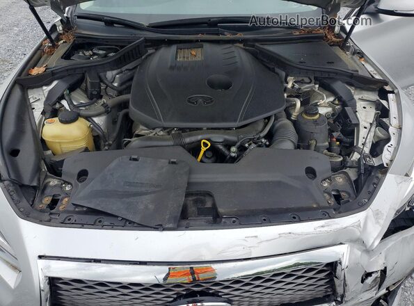 JN1CV7AR7HM682824 2017 INFINITI Q50 Silver Սալոնի հետևի տեսք