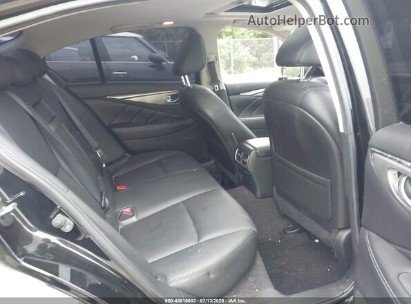 JN1CV7AR9HM681531 2017 INFINITI Q50 Black Widok naklejki z numerem VIN