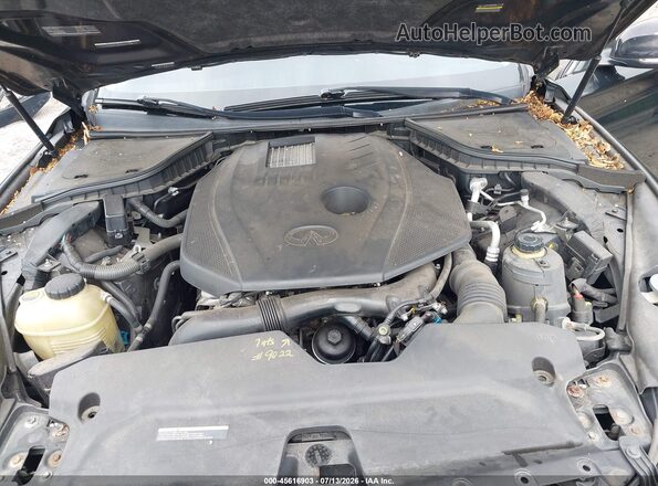 JN1CV7AR9HM681531 2017 INFINITI Q50 Black Widok z tyłu