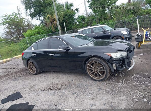 JN1CV7AR9HM681531 2017 INFINITI Q50 Black Widok wnętrza 360 stopni