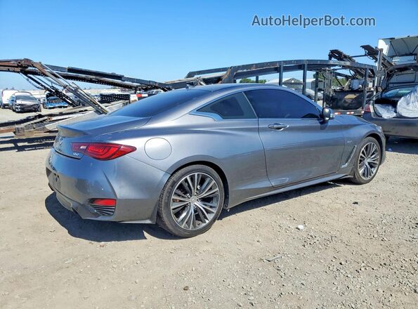 JN1CV7EK0JM200553 2018 INFINITI Q60 Gray Tył prawy