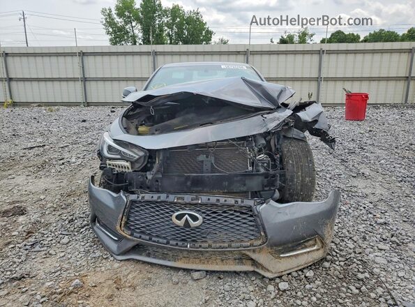 JN1CV7EK2JM200456 2018 INFINITI Q60 Gray Front view