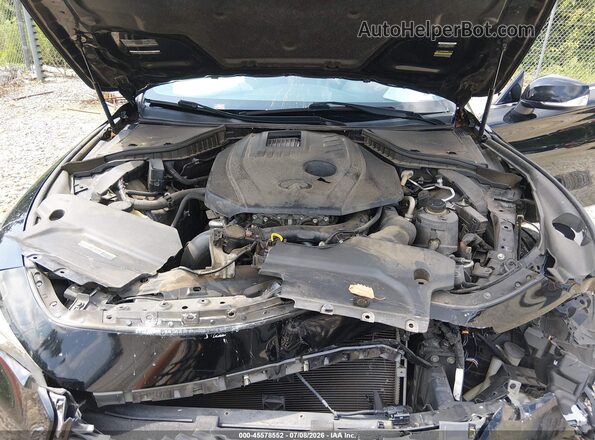 JN1CV7EK3JM200112 2018 INFINITI Q60 Black Rear view