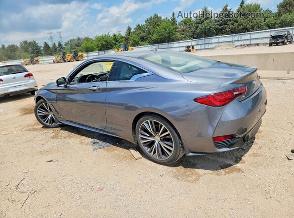 JN1CV7EL2HM320065 2017 INFINITI Q60 Серый Задняя левая четверть